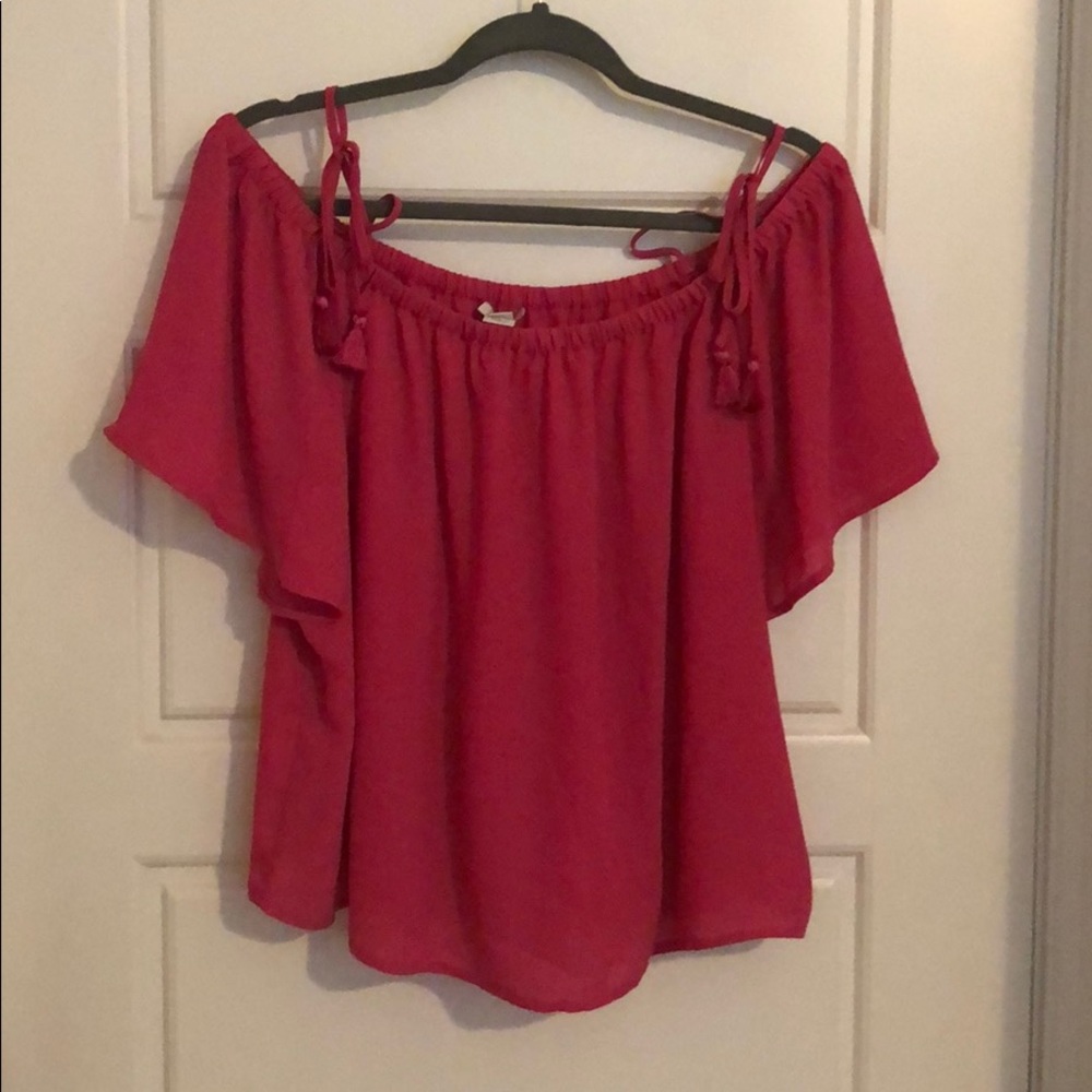 JCrew off the shoulder top